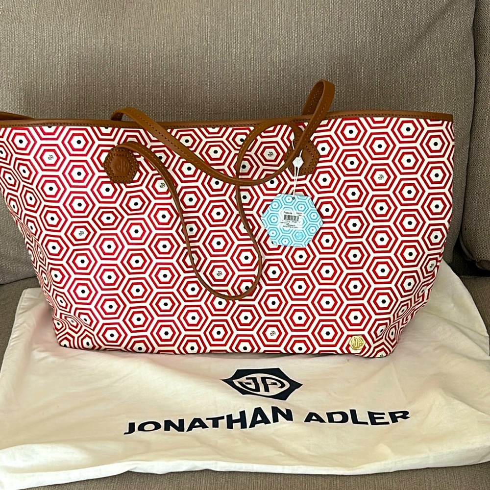 Brand new Jonathan Adler tote. Super fun colors!!